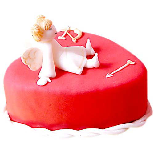 Angel Heart Cake