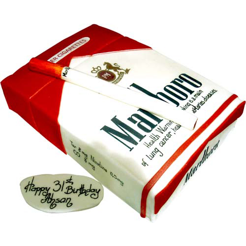cigarette box cake Cigarette Theme Cake | Buy Gift Online : online Cakes, Flowers, Rakhi Gifts  to India
